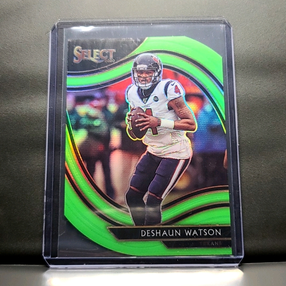 2020 Select Prizm Neon Green Die Cut